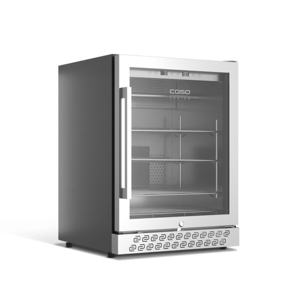 Frigider maturat carne Dry Age, Caso Germany, Master 125, 125 litri, inox