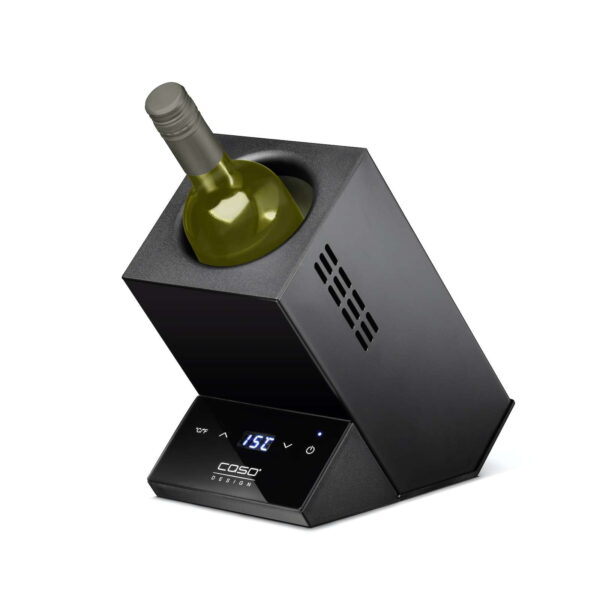 Racitor de vin, 1 sticla, Caso Germany, WineCase One, negru
