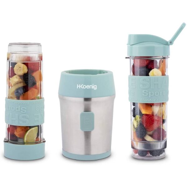 Blender, H.Koenig, SMOO16, 300 W, 0.57 litri, bleu