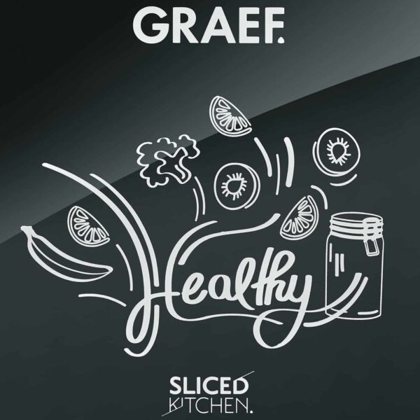 Cantar de bucatarie digital, Graef, KS202, 5 kg, negru