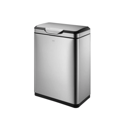 Cos de gunoi cu senzor, EKO, Touch Pro, 20+20 litri, 2 compartimente, inox