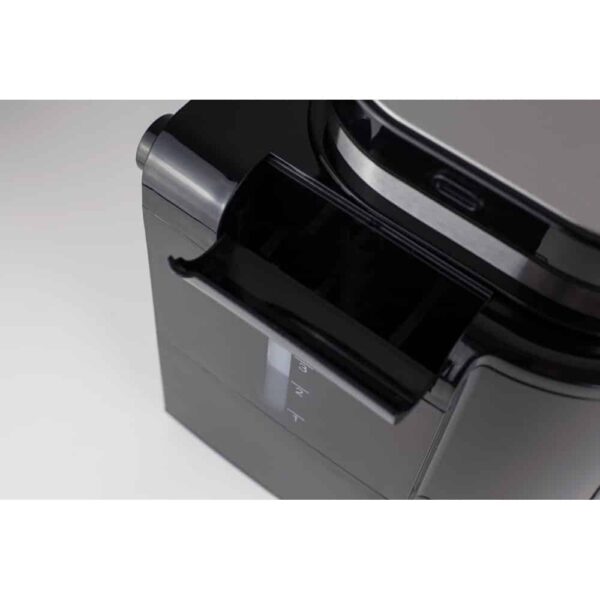 Cafetiera cu rasnita 2in1, Caso Germany, Coffee Compact Electronic, 4 cesti, inox
