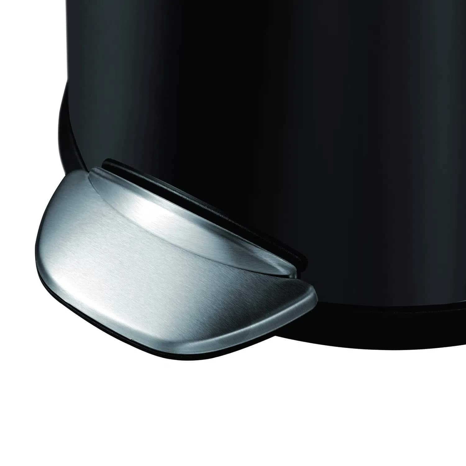 Cos de gunoi cu pedala, EKO, Belle Deluxe, 20 litri, 1 compartiment, negru