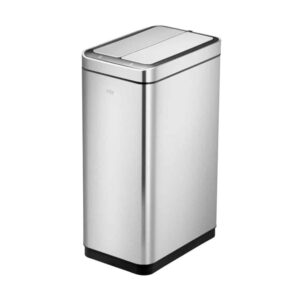 Cos de gunoi cu senzor, EKO, DeLuxe Phantom, 30 litri, 1 compartiment, inox
