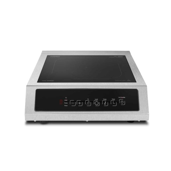 Plita electrica cu inductie, Caso Germany, Thermo Control TC3500, 1 zona, inox