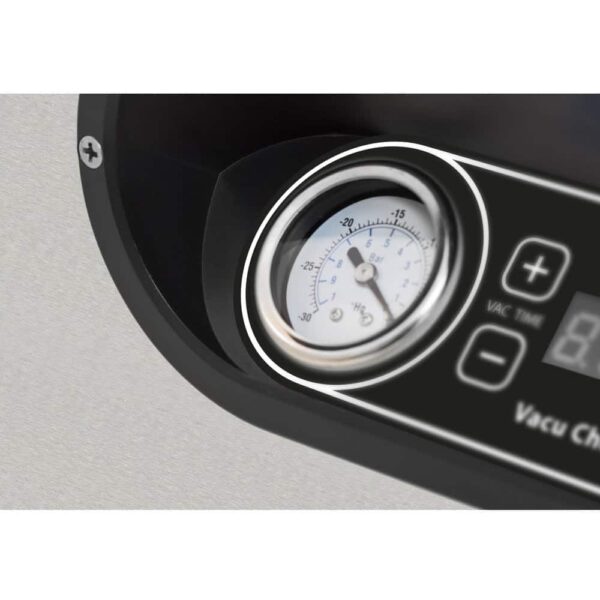 Aparat de vidat cu camera, Caso Germany, VacuChef 77, vidare uscata/umeda/lichida, inox