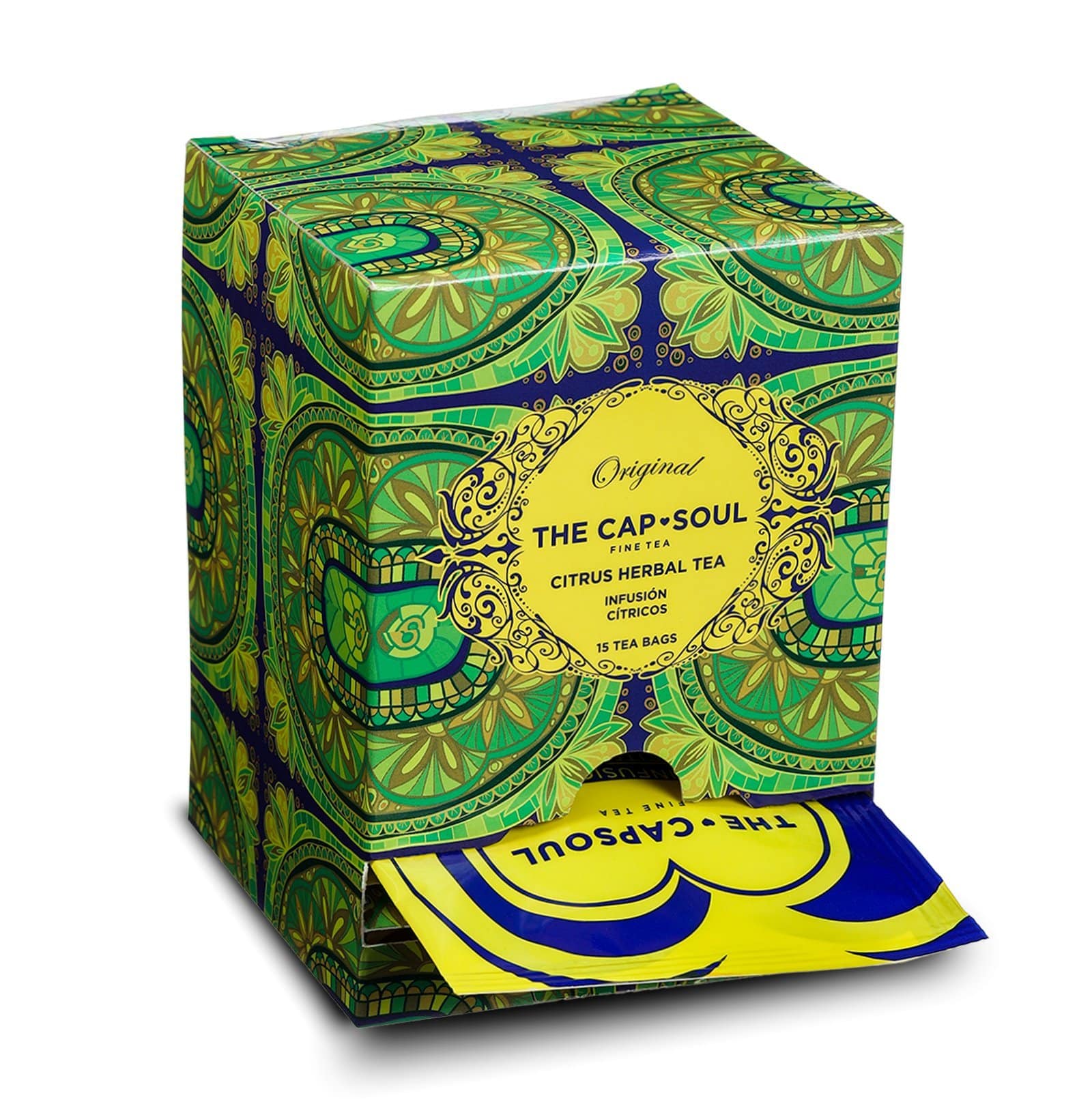 Ceai citrice, The Cap Soul - Citrusy infusion, 15 plicuri