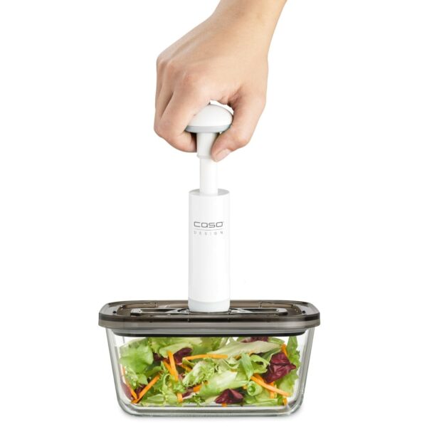 Set 3 caserole pentru vidat, 2x500 + 1500 ml, Caso Germany, VacuBoxx Eco-Set