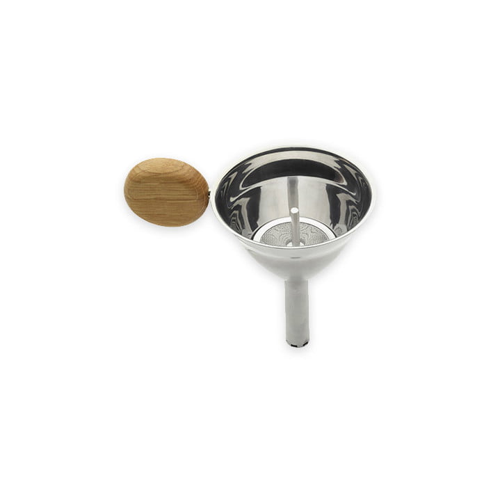 Set cadou pentru decantare vin, Legnoart - Langhe, 4 piese, 2.5 litri