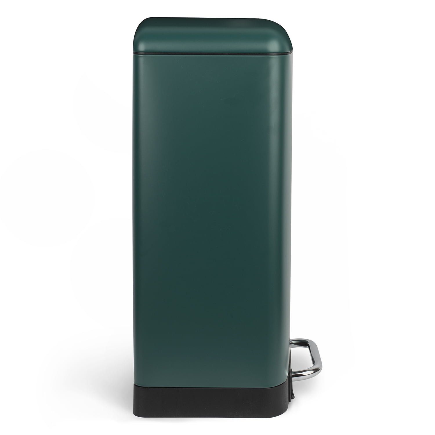 Cos de gunoi cu pedala, Les Collectors, N701, 30 litri, 1 compartiment, verde inchis