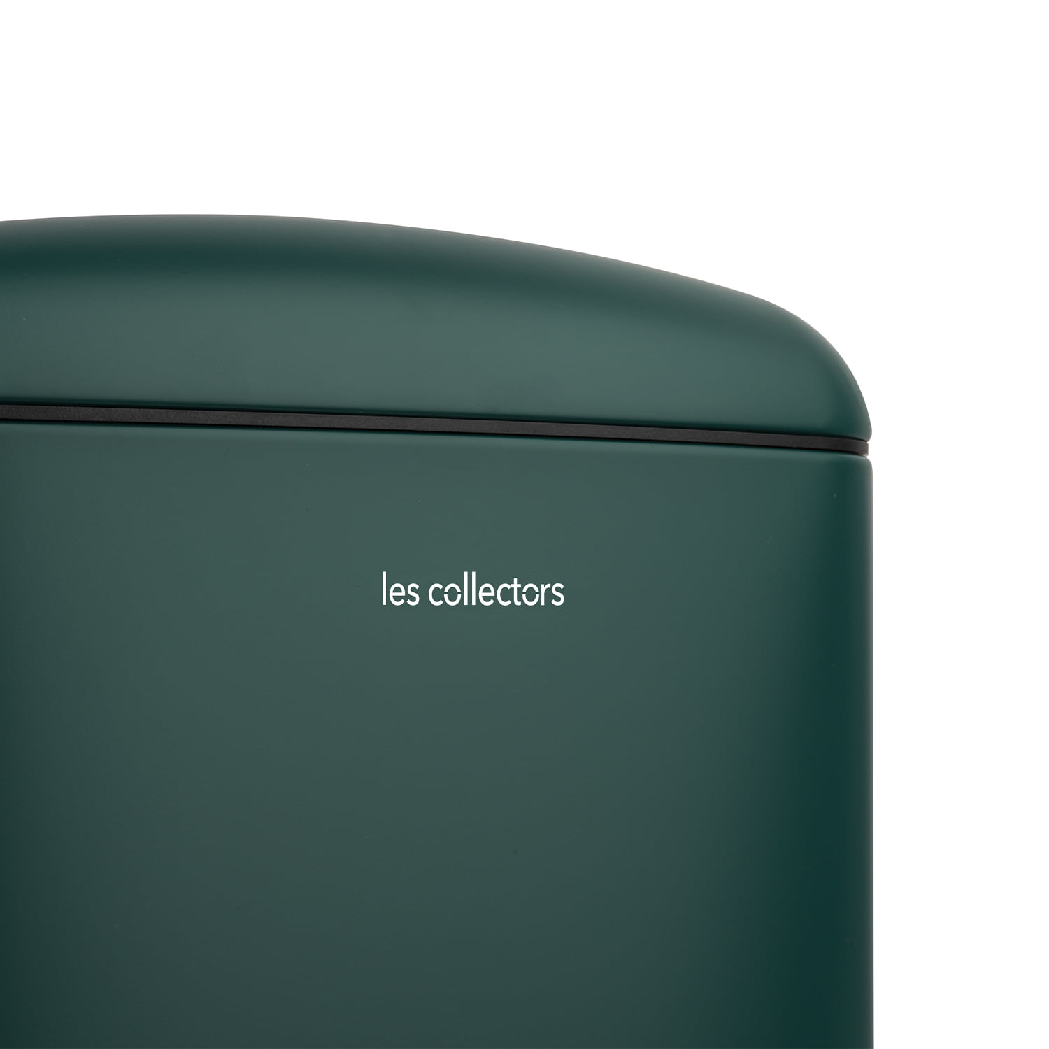 Cos de gunoi cu pedala, Les Collectors, N701, 30 litri, 1 compartiment, verde inchis