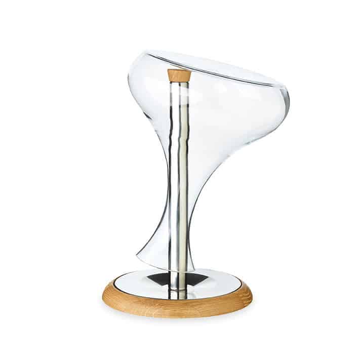 Set cadou pentru decantare vin, Legnoart - Langhe, 4 piese, 2.5 litri