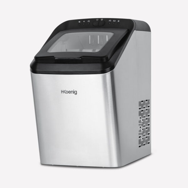 Masina de facut gheata cuburi, H.Koenig, KBP40, 15 kg/24h, inox