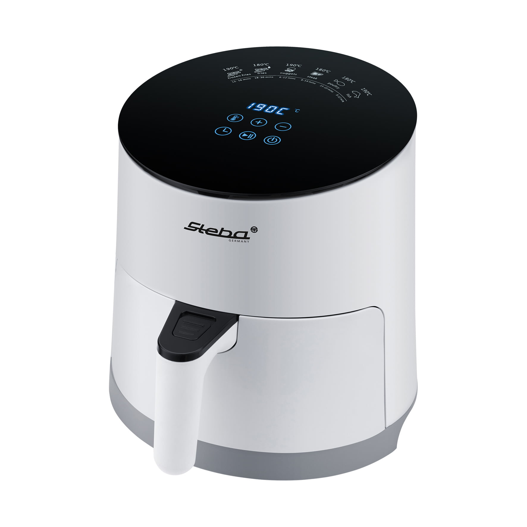 Friteuza cu aer cald Air Fryer, Steba Germany, HF1000, 1500 W, 3.5 litri, alb