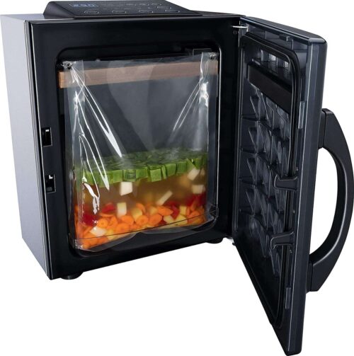 Aparat de vidat cu camera, Steba Germany, KVK50, vidare uscata/umeda/marinare, negru