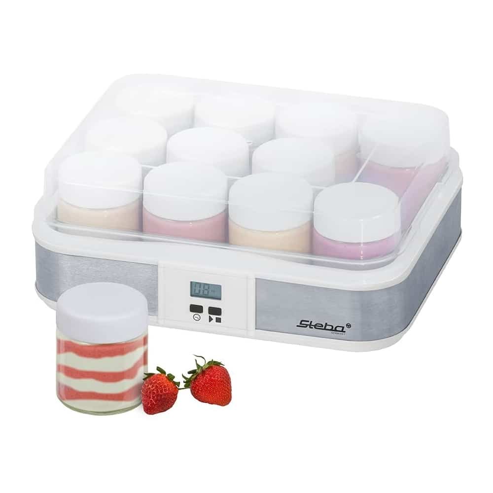 Aparat de preparat iaurt, Steba Germany – JM 2, argintiu