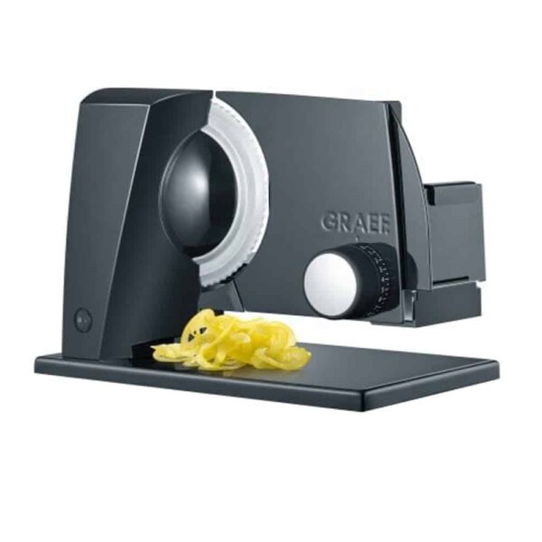 Feliator electric, Graef, SlicedKitchen Line 110, 0-20 mm, negru