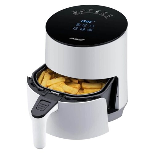 Friteuza cu aer cald Air Fryer, Steba Germany, HF1000, 1500 W, 3.5 litri, alb