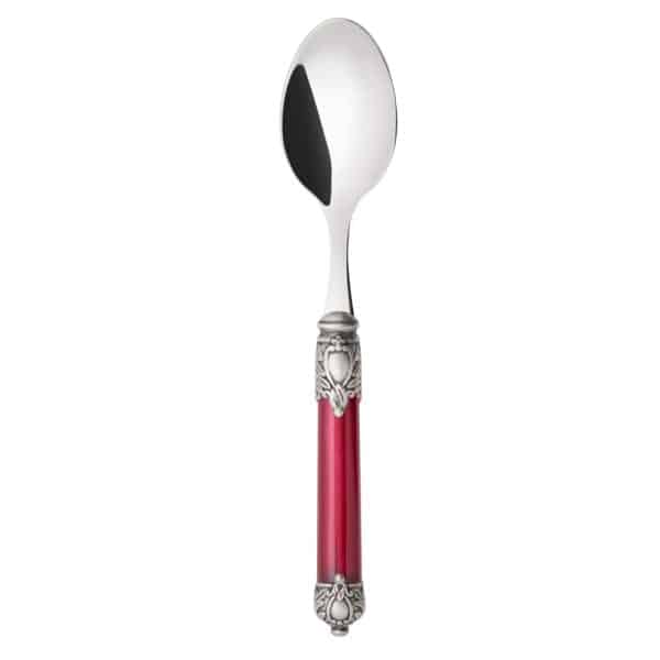 Set 24 tacamuri, Casa Bugatti Old-silver – Rinascimento, rosu
