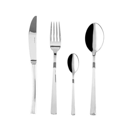 Set 24 tacamuri, Casa Bugatti – Tendence, argintiu