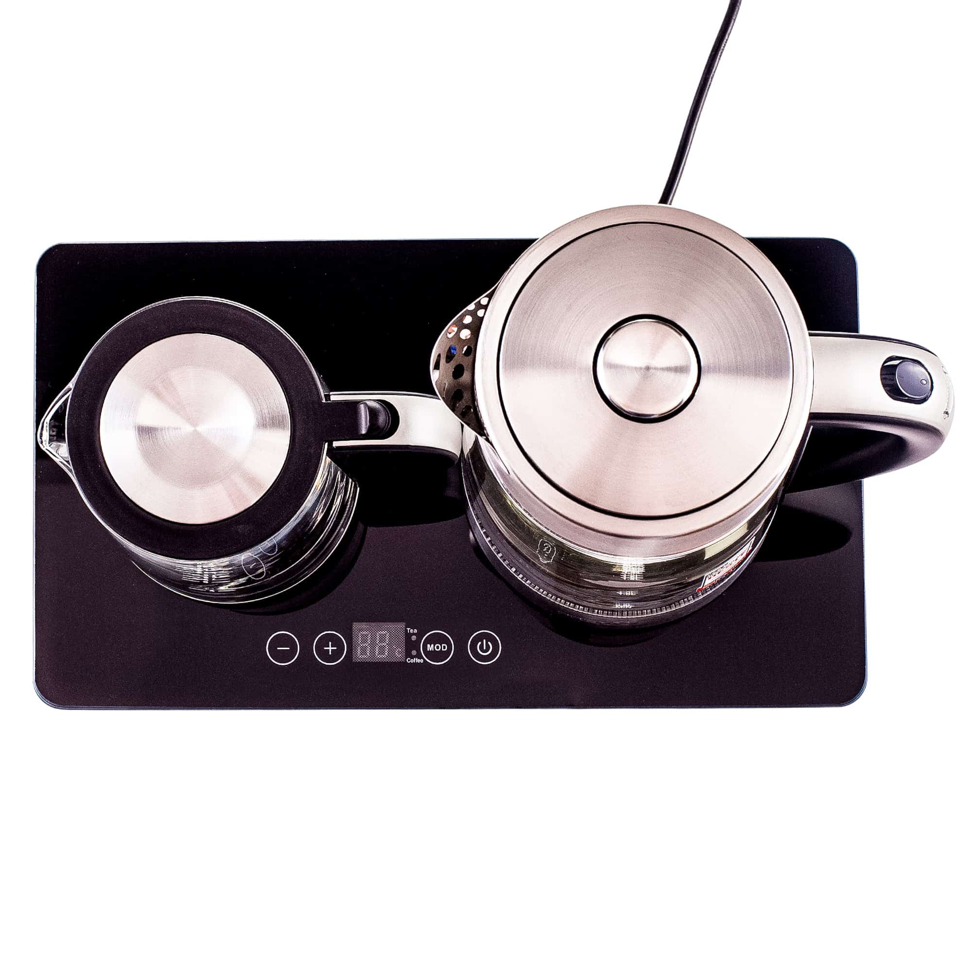 Set fierbator cafea si ceai, ProfiCook, PC-TKS1056, 1.8 litri, 2200 W, inox