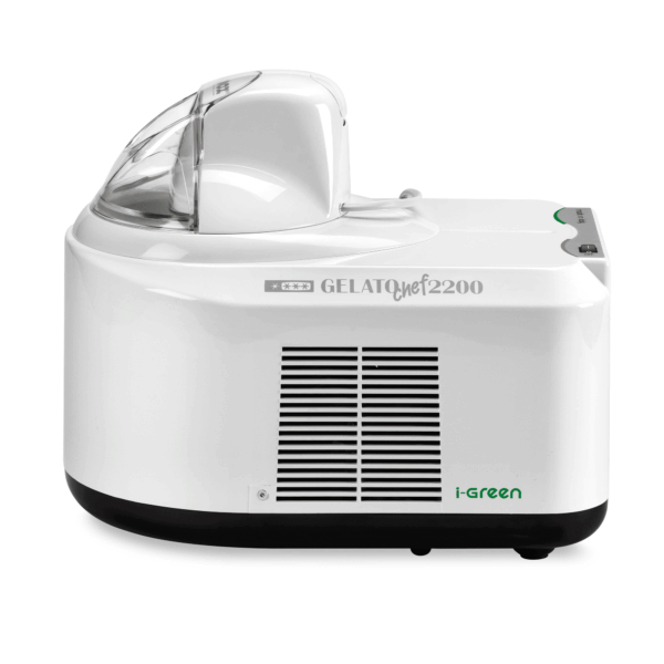 Masina de inghetata cu compresor, Nemox, Gelato Chef2200 i-Green, 1.5 litri, alb