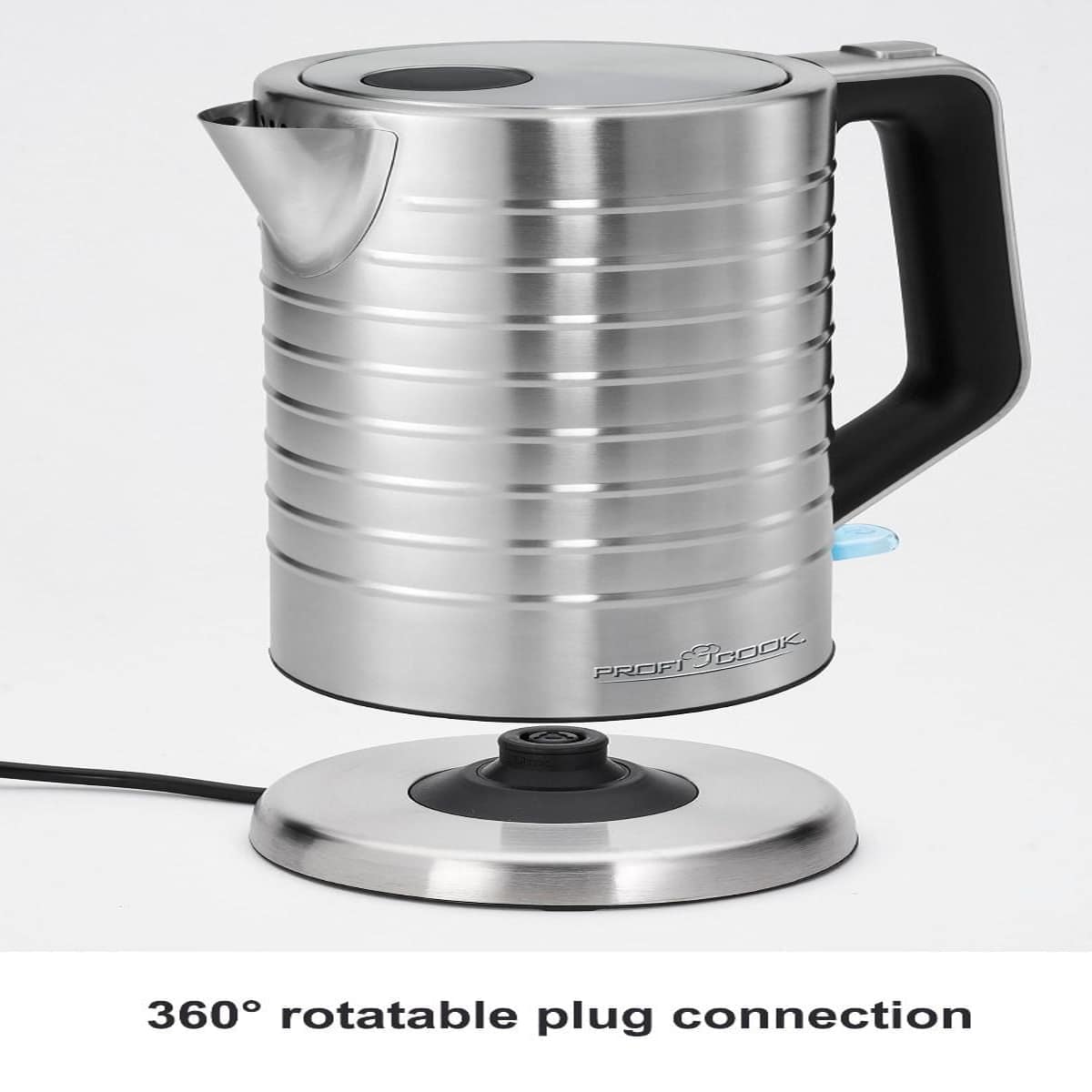 Fierbator apa, ProfiCook, PC-WKS1119, 1.7 litri, 2200 W, inox