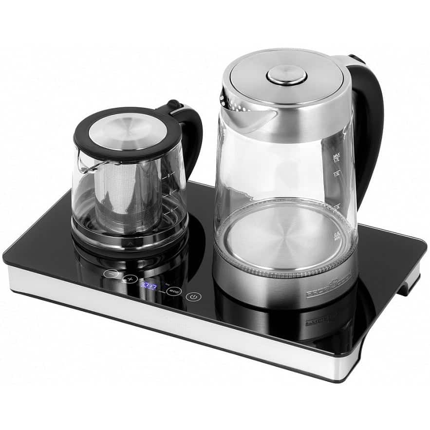 Set fierbator cafea si ceai, ProfiCook, PC-TKS1056, 1.8 litri, 2200 W, inox