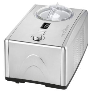 Masina de inghetata cu compresor 2in1, ProfiCook, PC-ICM1091N, 1.5 litri, inox