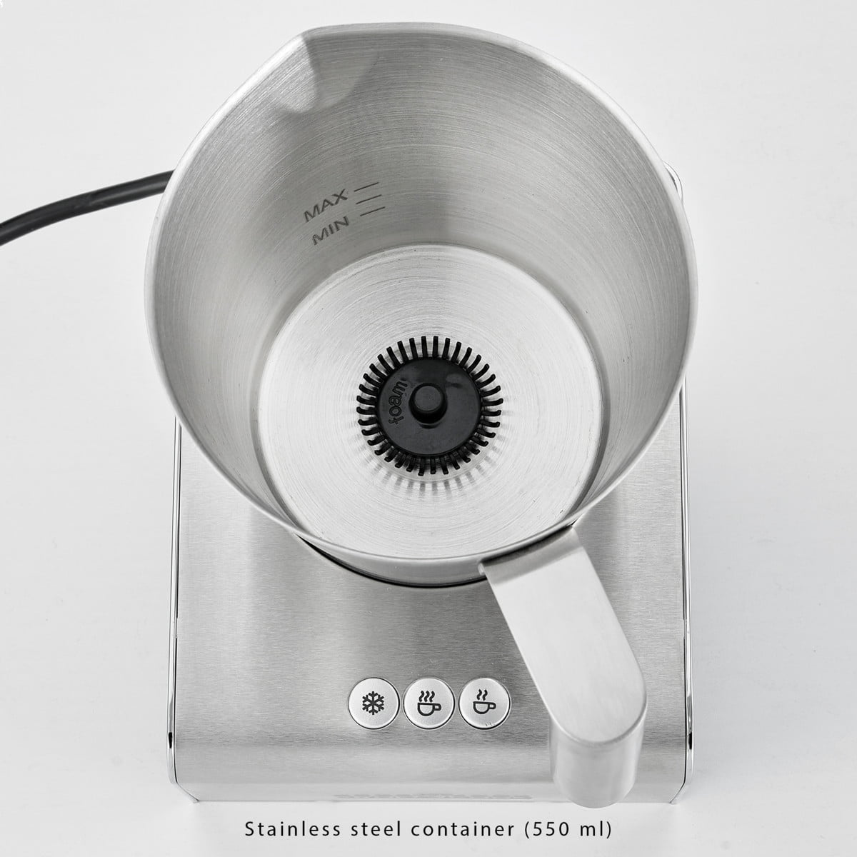 Aparat de spumare lapte, ProfiCook, MS1032, 500 ml, inox