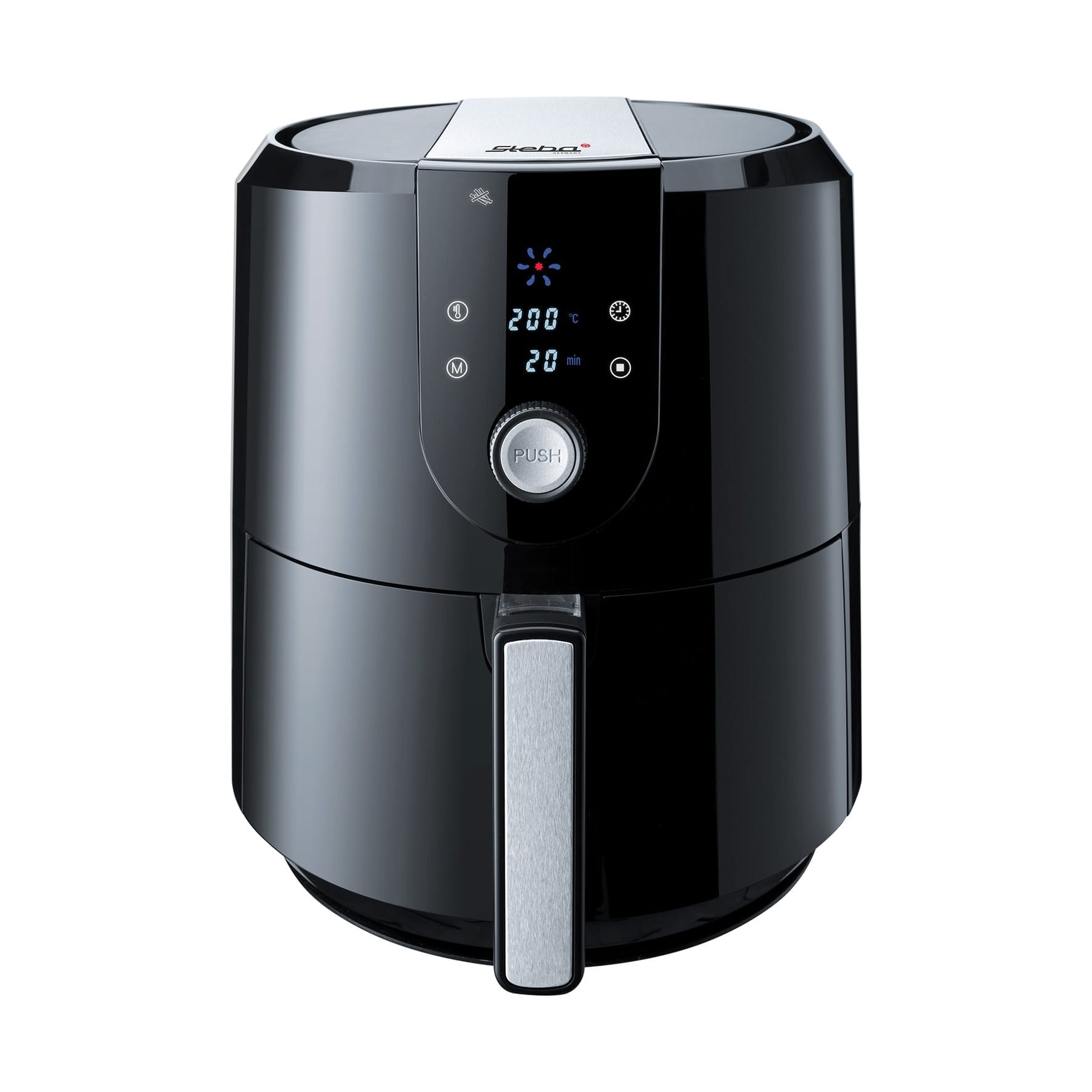 Friteuza cu aer cald Air Fryer, Steba Germany, HF 5000 XL, 1800 W, 5.2 litri, negru