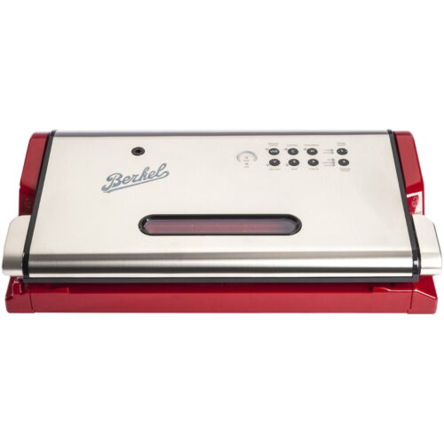 Aparat de vidat si sigilat, Berkel, Vacuum & Sealer, vidare uscata/umeda/marinare, rosu