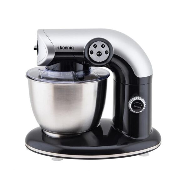 Mixer cu bol, H.Koenig, KM80, 5.5 litri, 1000 W, negru