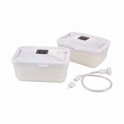 Set 2 caserole pentru vidat, 2x600 ml, Solis, 92285