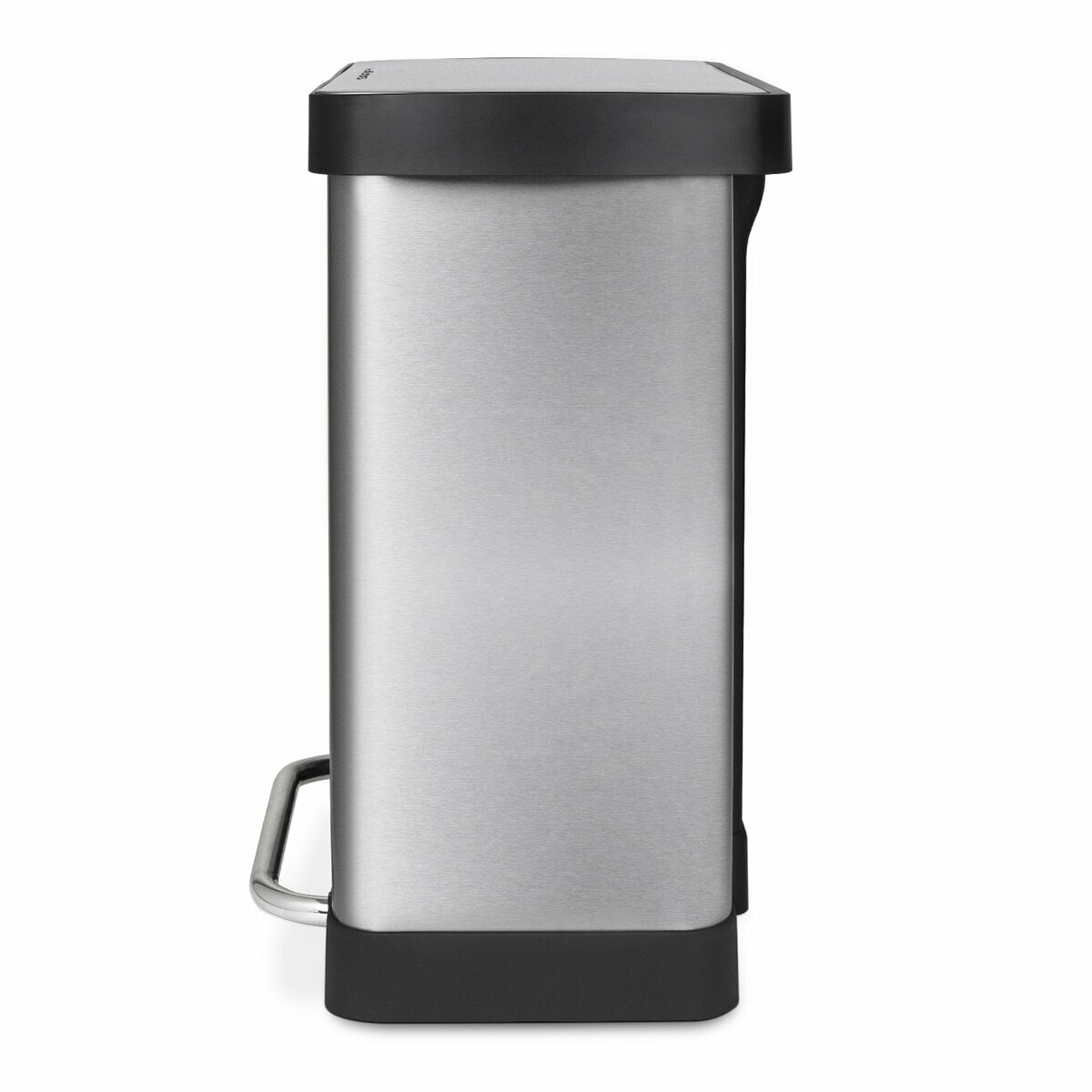 Cos de gunoi cu pedala, Les Collectors, N928, 30+30 litri, 2 compartimente, inox