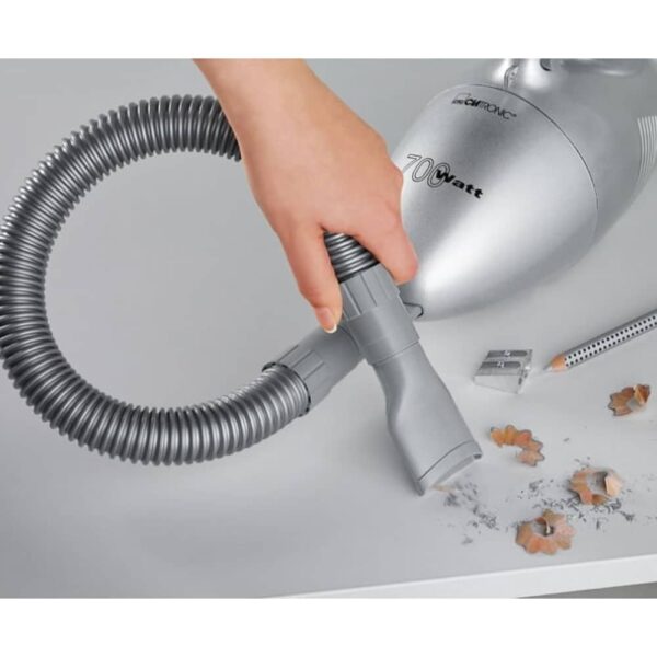 Aspirator de mana, fara sac, Bomann, CB947, 700 W, inox