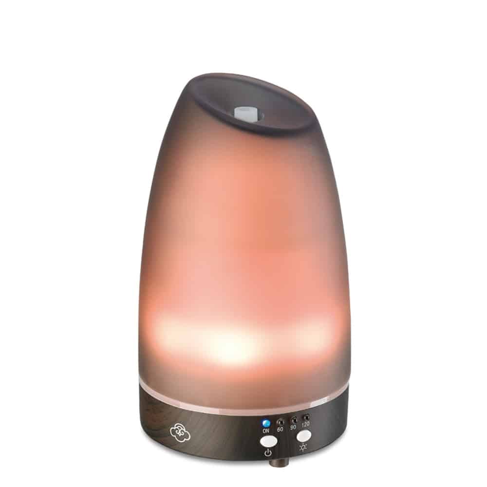 Difuzor aromaterapie cu ultrasunete, Serene House, Astro Grey, 90 ml, 12 W, gri