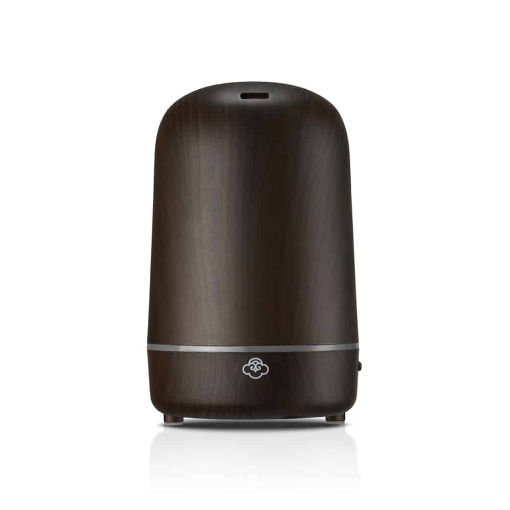 Difuzor aromaterapie cu ultrasunete, Serene House, Light House, 100 ml, 12 W, negru