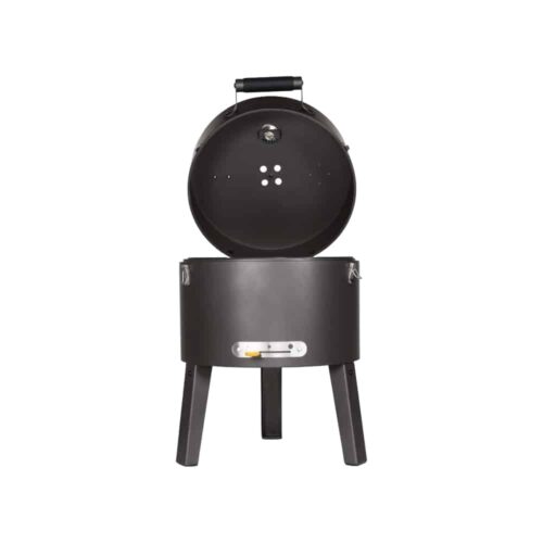 Gratar cu carbuni portabil, Boretti, TONELLO, Ø 37cm, negru