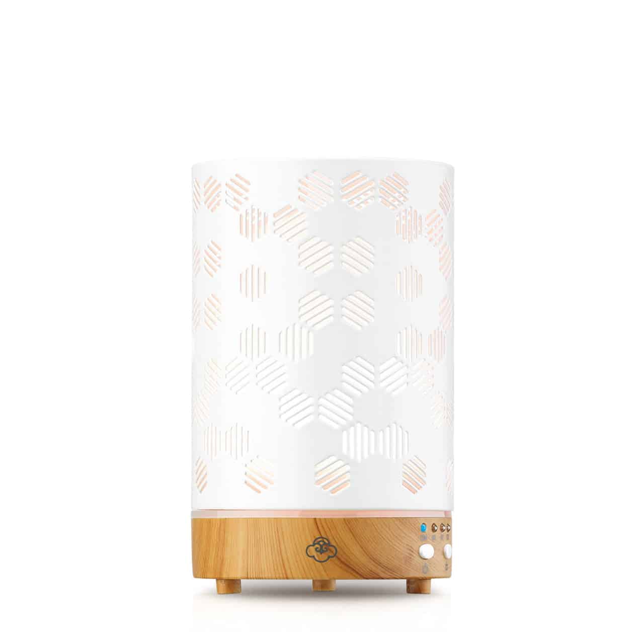 Difuzor aromaterapie cu ultrasunete, Serene House, Honeycomb, 90 ml, 10 W, alb