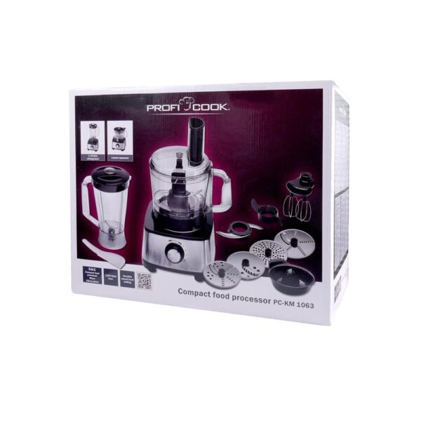 Robot de bucatarie, ProfiCook, PC-KM1063, 1.75 litri, 1200 W, inox