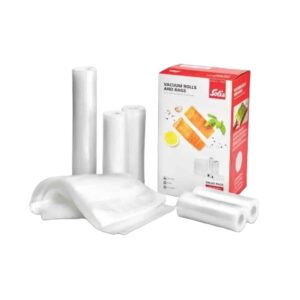 Set de pungi si role gofrate pentru vidat, Solis – 92265