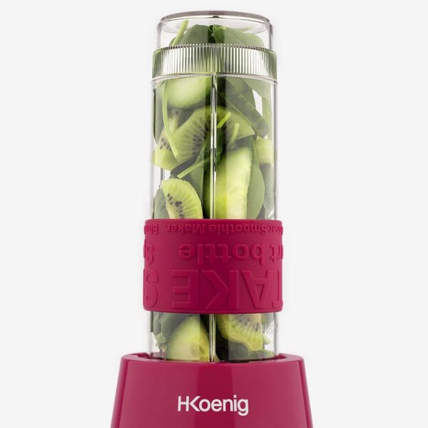Blender, H.Koenig, SMOO10, 300 W, 0.57 litri, rosu
