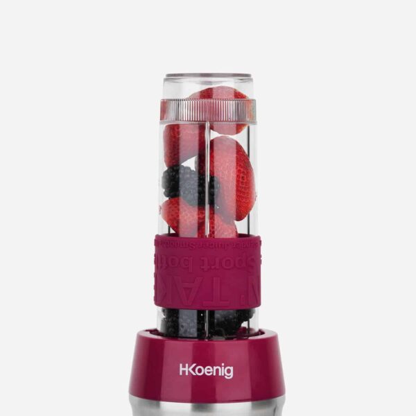 Blender, H.Koenig, SMOO10, 300 W, 0.57 litri, rosu