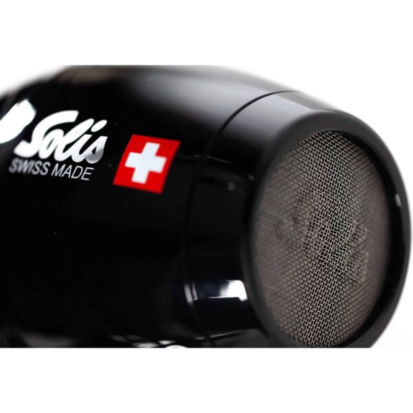 Uscator de par profesional, Solis, Swiss Perfection, 2300 W, negru