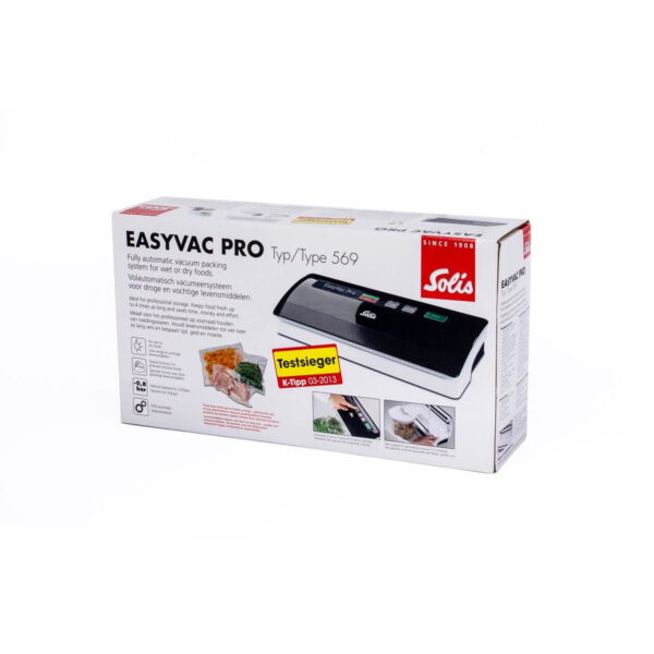 Aparat de vidat, Solis, EasyVac Pro, vidare uscata/umeda, negru