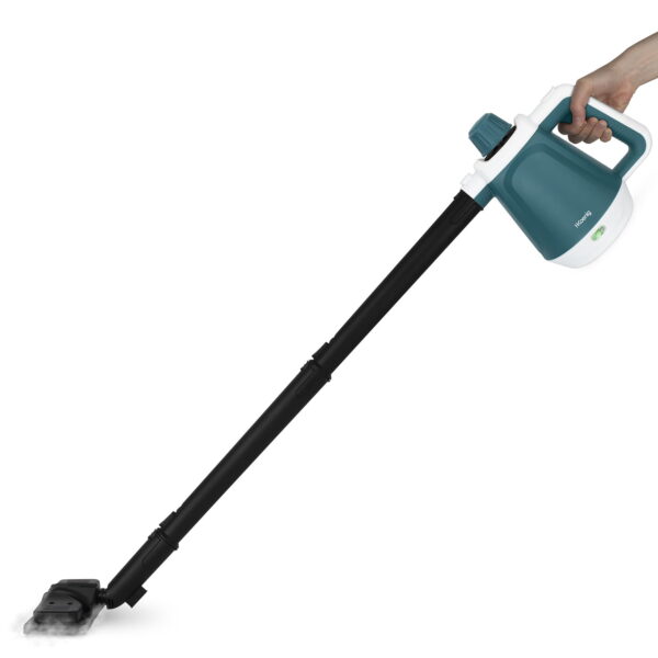 Aparat de curatat cu aburi, H.Koenig, NV680, 1200 W, 400 ml, verde