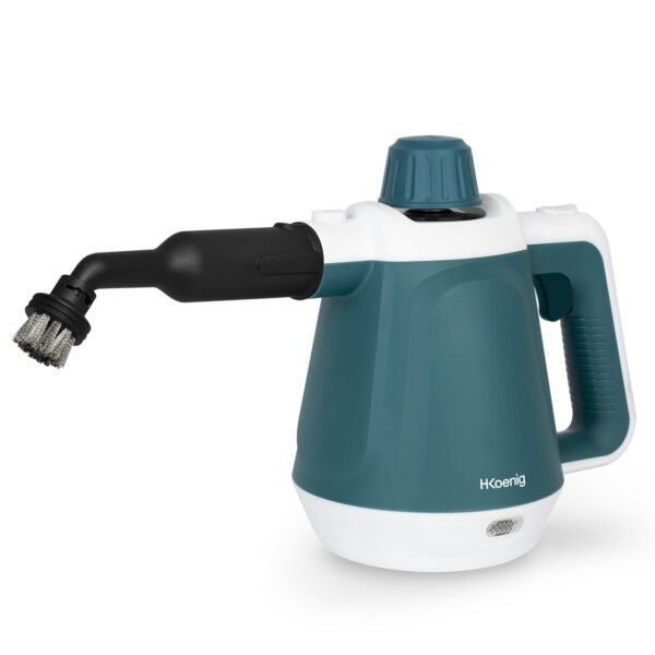 Aparat de curatat cu aburi, H.Koenig, NV680, 1200 W, 400 ml, verde