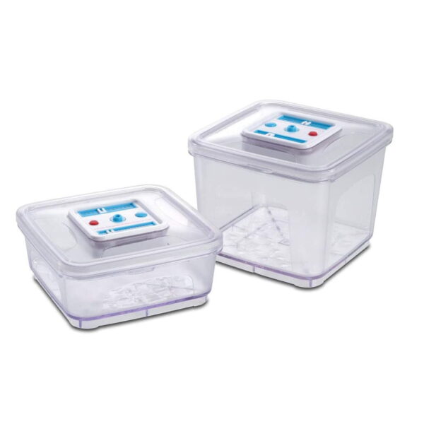 Set 2 caserole pentru vidat, 1000+2800 ml, Solis, 92279