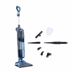 Aspirator vertical cu mop integrat 3in1, fara sac, H.Koenig, ARYA600, 1800 W, albastru